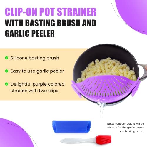 Salbree Clip-On Kitchen Strainer Set 3-Piece