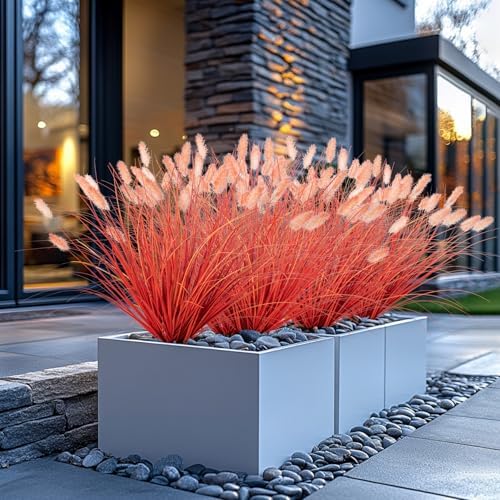 Elegant Fake Grass Fall Plant 12PCS