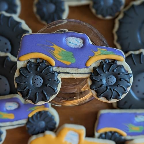 Monster Truck Cookie Cutters Set