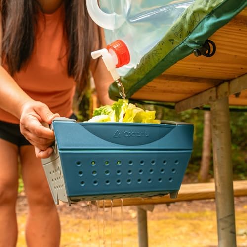 Space-Saving Expandable Colander