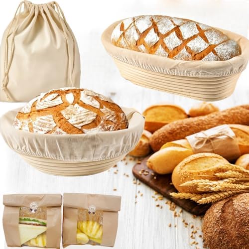 Bread Proofing Basket Set 20 Components