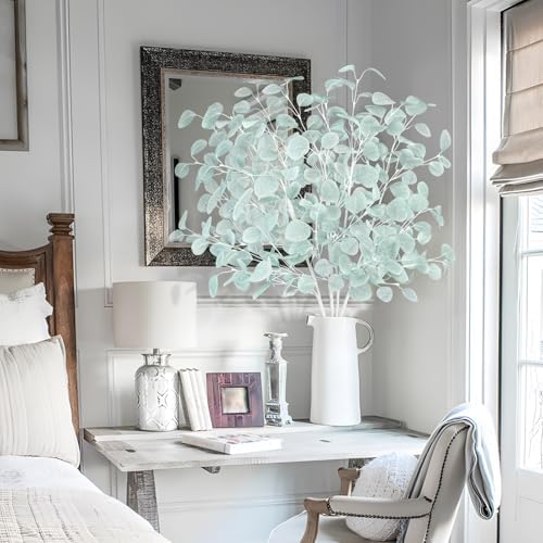Eucalyptus Leaves Stem Decor 4Pack