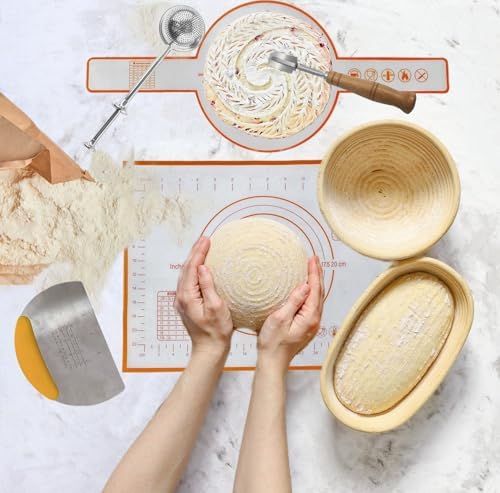 Bread Proofing Basket Set 20 Components
