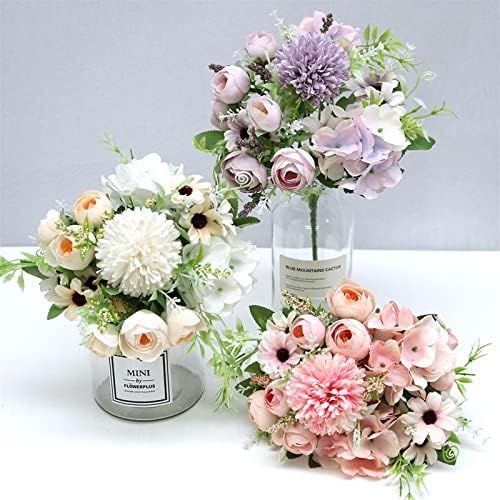 GaRcan Mixed Artificial Bouquet with Pot Color D