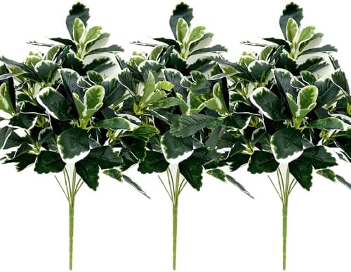 3PCS Artificial Baby Schefflera Shrubs
