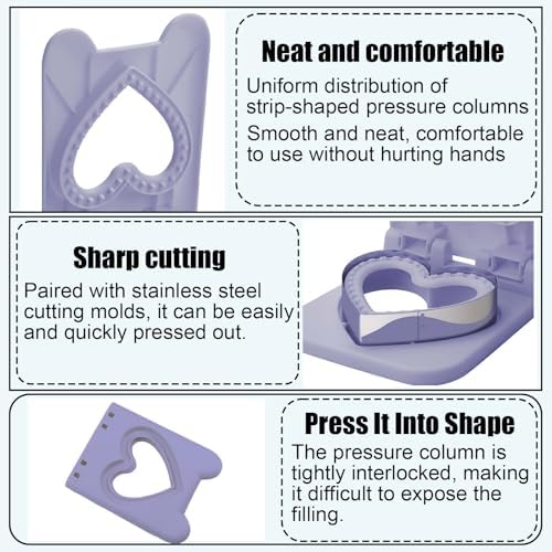 Uncrushable Sandwich Cutter Purple
