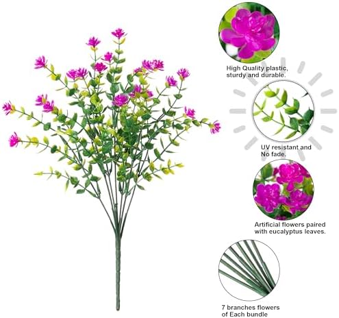 Natural Touch 12-Piece Faux Pink Greenery Bundle