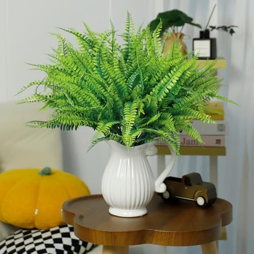 Bassion Boston Outdoor Artificial Ferns