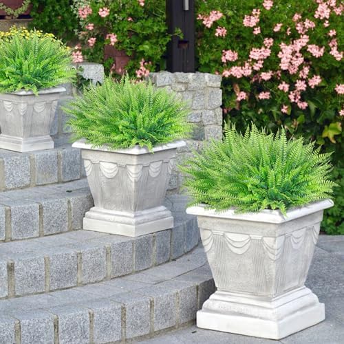 Bassion Boston Outdoor Artificial Ferns