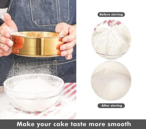 Fast and Durable Strainer Set for Bakers and Chefs