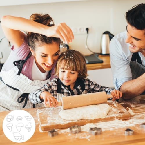 7-Pack World Map Shape Cookie Cutters