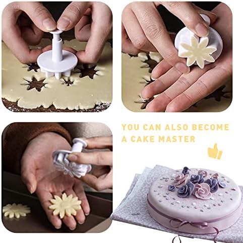 High-Quality Sunflower Fondant Cutter Set USA