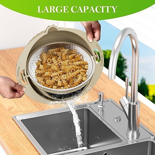 4-1 Colander Set with Mixing Bowl Kitchen Essentials