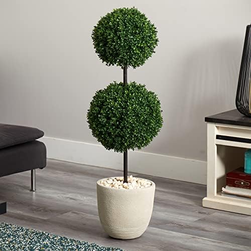 Boxwood Double Ball Topiary Theeting