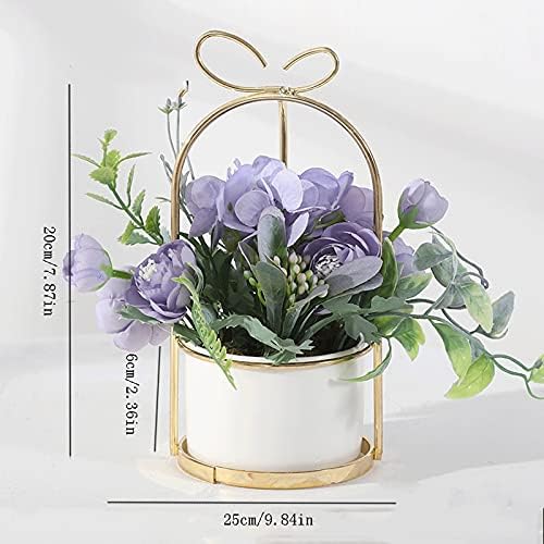 Fake Flower Artificial Hydrangea in Vase