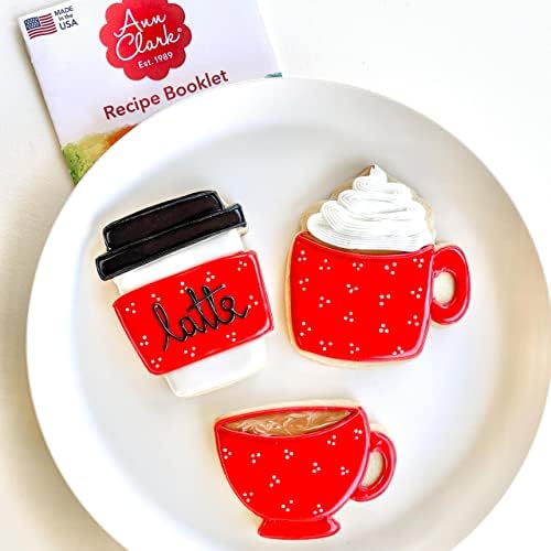 Ann Clark Original Cookie Cutters Perfect for Coffee Tea and Latte Lovers