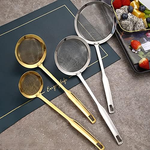 Sturdy 304 Steel Fat Skimmer Spoon for Hot Pot