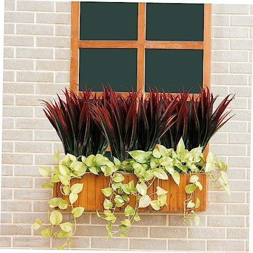 6pcs Fake Plant Stem Plastic Shrubs for Weddings