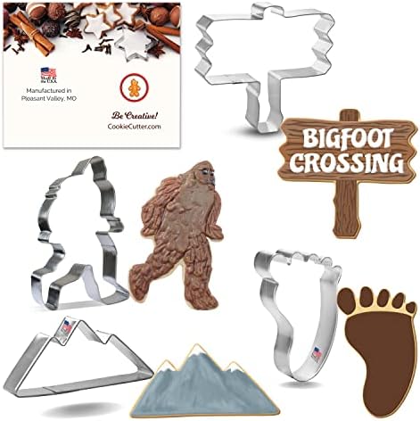Bigfoots Crossing Cookie Cutter Set