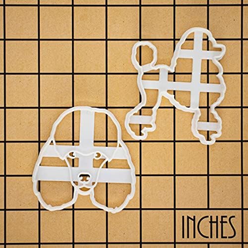 Poodle Surprise Cookie Cutters by Bakerlogy