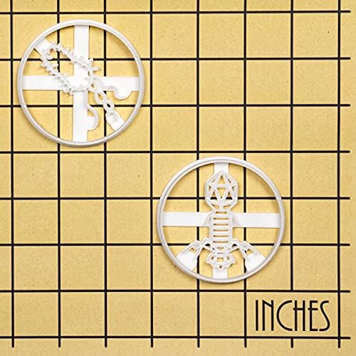 Virus Bacteria Cookie Cutters Set