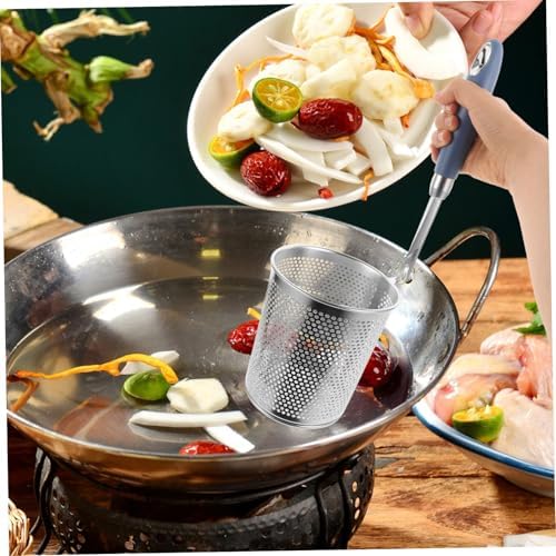 VOSAREA All-Purpose Stainless Steel Colander with Handle