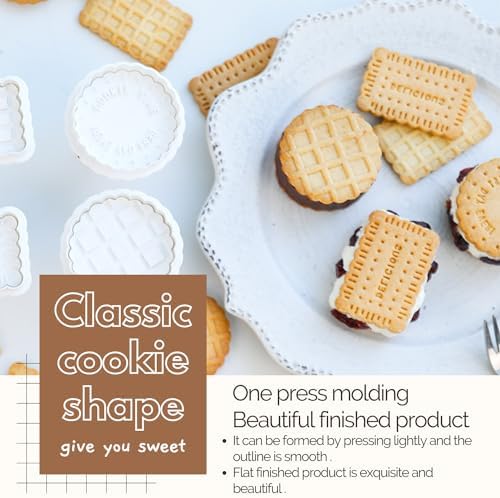 adorable 4-pc cookie cutter set perfect for baking