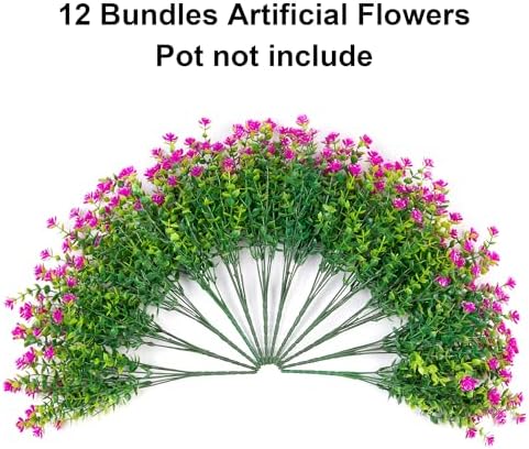 Natural Touch 12-Piece Faux Pink Greenery Bundle
