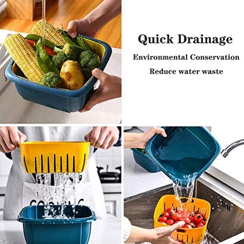 3 in 1 Strainers and Colanders Bowl Set