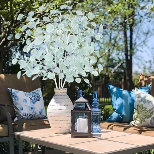 Eucalyptus Leaves Stem Decor 4Pack