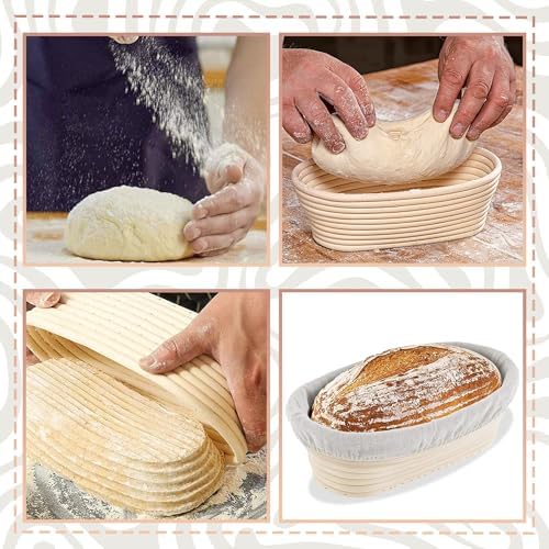 Proofing Baskets Sourdough Starter Set