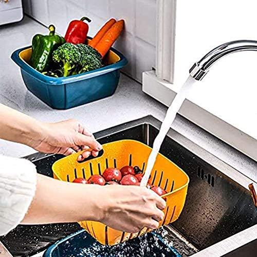 3 in 1 Strainers and Colanders Bowl Set