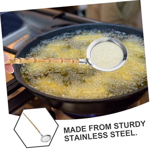 304 Stainless Steel Colander with Ergonomic Handle for Kitchen