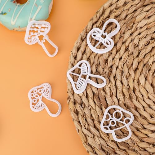 Mushroom Fun in the Kitchen 5 Pcs Spellbound Shapes