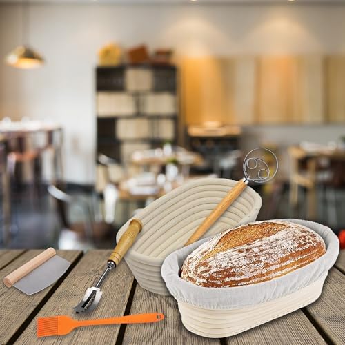 Proofing Baskets Sourdough Starter Set
