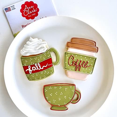 Ann Clark Original Cookie Cutters Perfect for Coffee Tea and Latte Lovers
