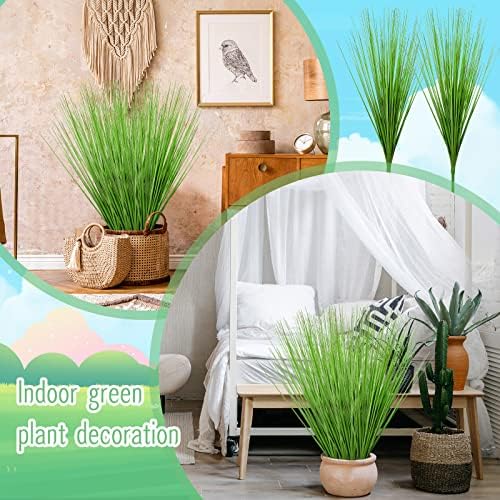 27-Inch Artificial Onion Grass Decor 10-Pack