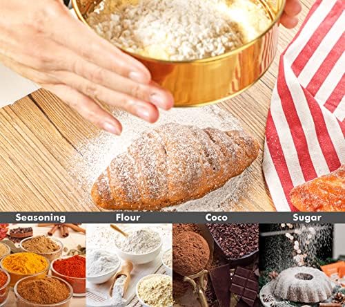 Fast and Durable Strainer Set for Bakers and Chefs