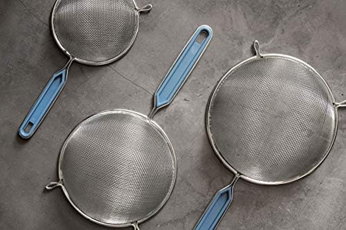 Chrome Plated Strainers 3-Piece Set