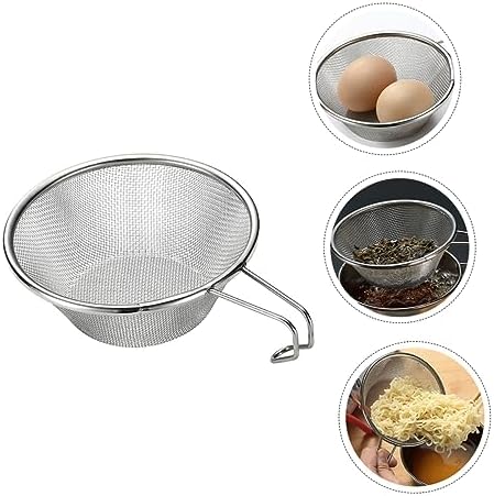 1pc Stainless Steel Colander Egg Separator Perfect for Home Use