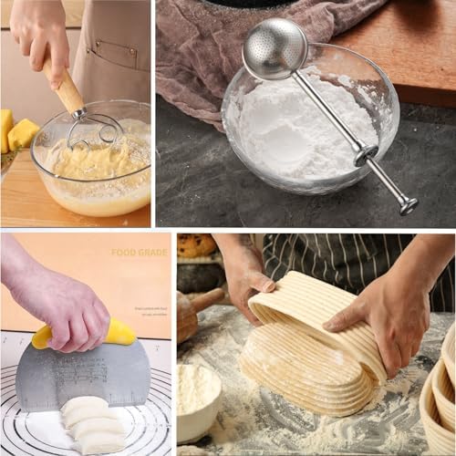 Bread Proofing Basket Set 20 Components