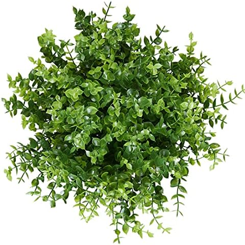 8-Piece Eucalyptus Fake Plants