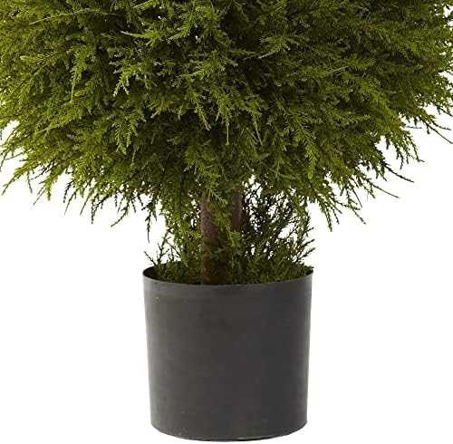 32in Rustic Cedar Ball Topiary