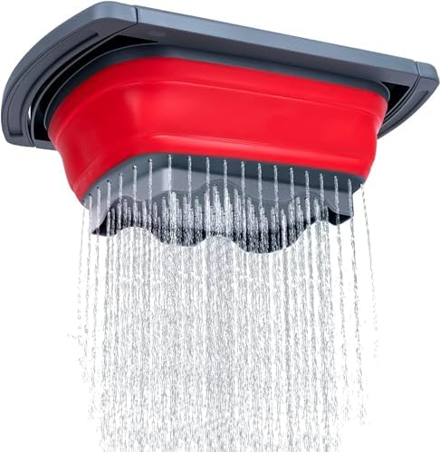 Hanoxe Collapsible Colander Strainer with Extendable Handles