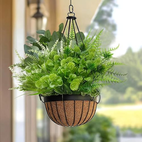 12-Bundle Fake Plants for Home Outdoor Use