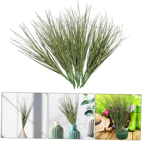 12-Piece Fake Grass for Home Decor