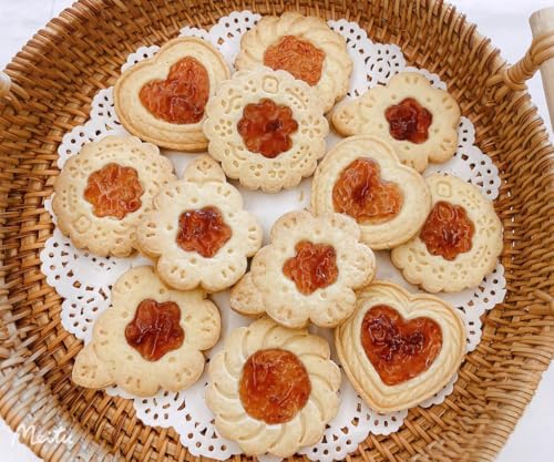 Sinsanye Premium Jam Cookie Cutters Set of 4