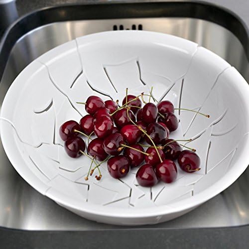 Durable CRACKED UP Colander by Genuine Fred