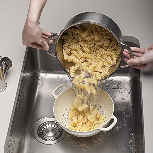 Premium Melamine Kitchen Colander with Drainage for Easy Use