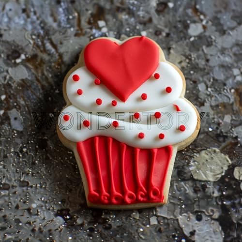 Valentines Day Heart Top Cookie Cutter - Made in USA